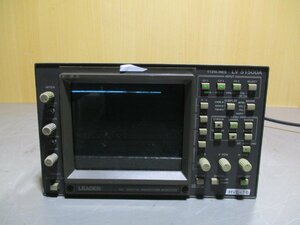 中古 LEADER 1125LINES LV 5150DA multiformat waveform monitor ＜通電OK＞(R50718LDA002)