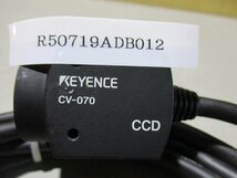 中古 KEYENCE CV-070 画像センサカメラ(R50719ADB012)_画像2