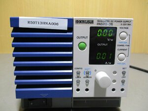 中古 KIKUSUI 菊水電子工業 PAS20-36 直流安定化電源 0-20V 36A 通電OK(R50713HNA006)
