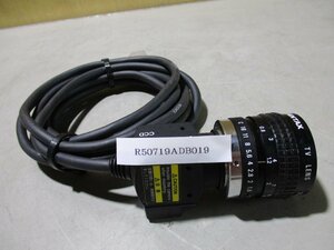 中古 KEYENCE 画像センサ コントローラー CCDカメラ CV-505/PENTAX TV LENS 1:1.8(R50719ADB019)