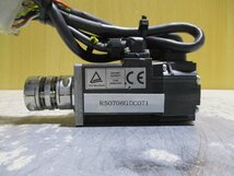 中古 MITSUBISHI AC SERVO MOTOR HF-KP13 AC サーボモーター 100W(R50706GDC071)_画像2