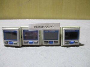 中古 SMC ZSE30AF-C6L-N-M 2色表示式高精度デジタル圧力スイッチ 4個(R50629DGC013)