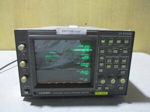中古 LEADER COMPONENT DIGITAL WAVEFORM MONITOR LV5100D 通電OK(R50720MCD006)