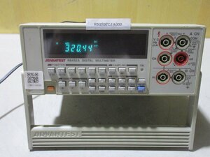 中古ADVANTEST R6452A DIGITAL MULTIMETER 通電確認(R50707CJA002)