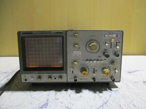 中古 KIKUSUI COS5020 OSCILLOSCOPE 20MHz オシロスコープ ＜通電OK＞(R50704HEB007)