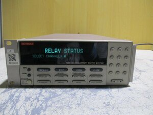 中古KEITHLEY 高密度スイッチメインフレーム 7002-HD 通電確認(R50707DFA006)