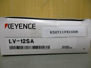 新古 KEYENCE LV-12SA 超小型デジタルレーザセンサー(R50711FEC006)