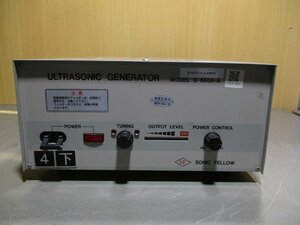 中古 SONC FELLOW ULTRASONIC GENERATOR G-600A-A 超音波発振器 600W(R50717LAA002)