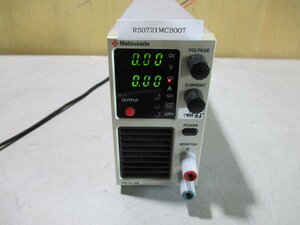 中古 MATSUSADA 直流安定化電源 PK15-26 POWER SUPPLY ＜通電OK＞(R50721MCB007)