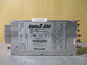 中古 TDL-Lambda AlphaII-650 AC入力電源 MV6500027B(R50721CSE004)