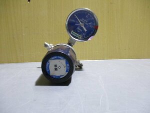 中古 NIPPON SANSO 日本酸素 半導体用圧力調整器 TORR-34 816C /TANAKA USE NO OIL COMPOUND GAUGE(R50724JKD092)