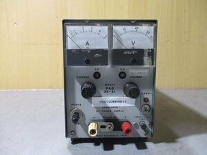 中古 KIKUSUI 菊水電子工業 直流安定化電源 PAD 35-5L REGULATED DC POWER SUPPLY(R50722HFB017)