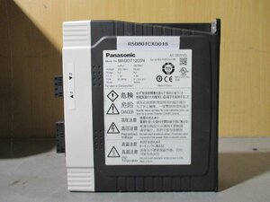 中古 PANASONIC AC SERVO MADDT1205N(R50801CXD018)