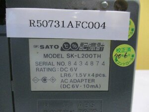 中古 SATO SK-L200TH 記憶計(R50731AFC004)