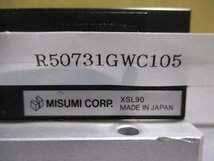 中古 MISUMI XSL90 高精度X軸 アリ溝 送りねじ式(R50731GWC105)_画像4