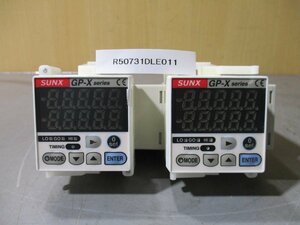 中古 SUNX GP-XC22KL-YG GP-XCOM 高速・高精度渦電流式デジタル変位センサ 2個(R50731DLE011)
