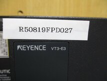 中古 KEYENCE VT3-E3 イーサネットユニット VT3-V7 7型 VGA TFTカラー タッチパネル(R50819FPD027)_画像3