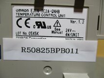 中古 OMRON TEMPERATURE CONTROL UNIT EJ1N-TC2A-QNHB 温度調節計 基本ユニット 6個(R50825BPB011)_画像3