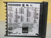 中古 YOKOGAWA CONTROLLER UT550 デジタル指示調節計 100-240VAC(R50824CDB002)_画像4