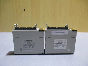 中古 PANASONIC NAIS FP2 OUTPUT UNIT AFP23407 FP2-Y64T 2個(R50828BPC011)