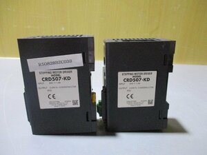 中古 ORIENTALMOTOR CRD507-KD STEPPING MOTOR DRIVER 2個(R50828BZC039)