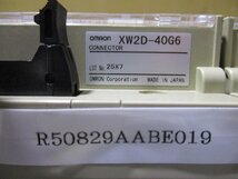 中古OMRON XW2D-40G6 コネクタ端子台 4個(R50829AABE019)_画像2