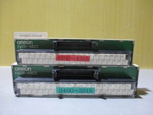 中古 Omron Automation and Safety XW2B-40G5 コネクタ端子ユニット 2個(R50830AABE028)