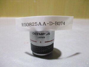 中古 OLYMPUS オリンパス顕微鏡 対物レンズ A 4 0.10 160/-(R50825AA-D-B074)