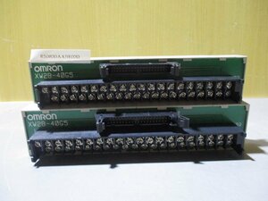 中古 Omron Automation and Safety XW2B-40G5 コネクタ端子ユニット 2個(R50830AABE030)