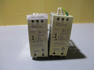 中古 IDEC POWER SUPPLY PS5R-SF24 120W 100-240VAC 1.8A 24VDC 5A 2個(R50831BXB022)