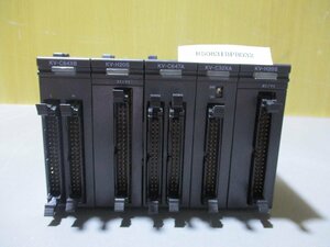 中古 KEYENCE MODULE KV-C64XB/KV-H20S*2/KV-C64TA/KV-C32XA/(R50831BPB032)