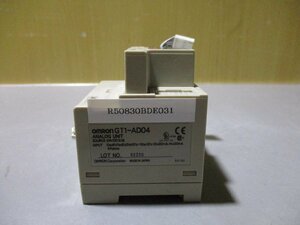 中古 OMRON アナログ入力/AD変換装置 GT1-AD04 ANALOG UNIT(R50830BDE031)