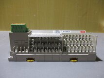 中古OMRON DRT2-ID16TA リモートI/Oターミナル（３段端子台タイプ）２個 24VDC(R50829AABE013)_画像3