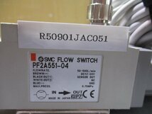 中古 SMC FLOW SWITCH PF2A551-04 フロースイッチ/PSE560-01(R50901JAC051)_画像2