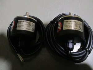 中古 AUTONICS ROTARY ENCODER E50S8-1000-3-T-24 ロータリーエンコーダー 2個(R50902GAD106)