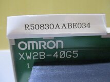 中古 Omron Automation and Safety XW2B-40G5 コネクタ端子ユニット 2個(R50830AABE034)_画像2