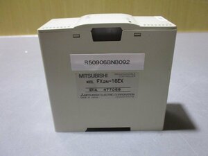 中古 MITSUBISHI PROGRAMMABLE CONTROLLER FX2N-16EX(R50906BNB092)