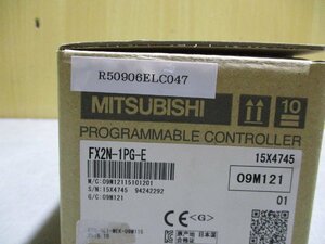 新古 MITSUBISHI PROGRAMMABLE CONTROLLER FX2N-1PG-E(R50906ELC047)
