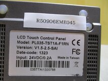 中古 LCD TOUCH CONTROL PANEL PL035-TST1A-F1RN 通電OK(R50906EME045)_画像4