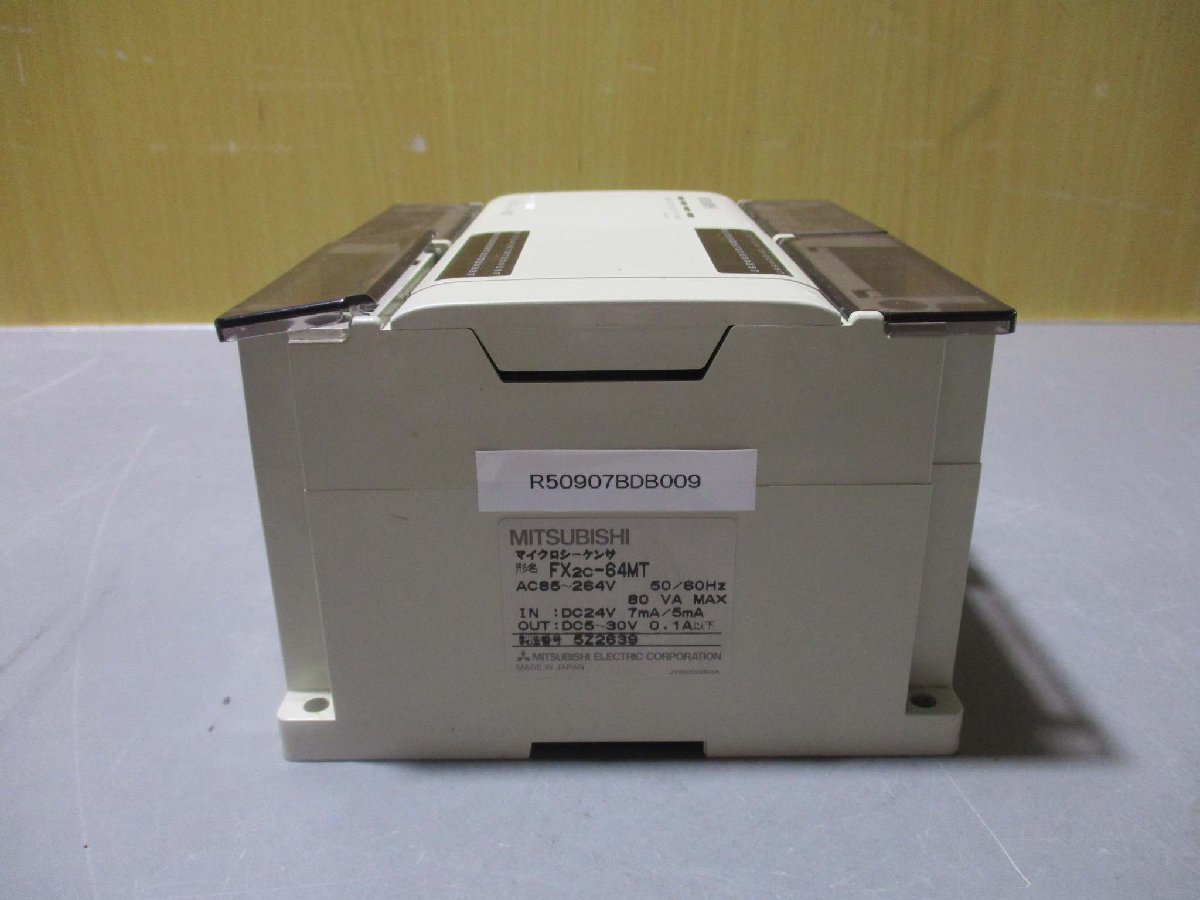 中古 Mitsubishi FX2C-64MT PLC Programmable Controllers(R50907BDB009)