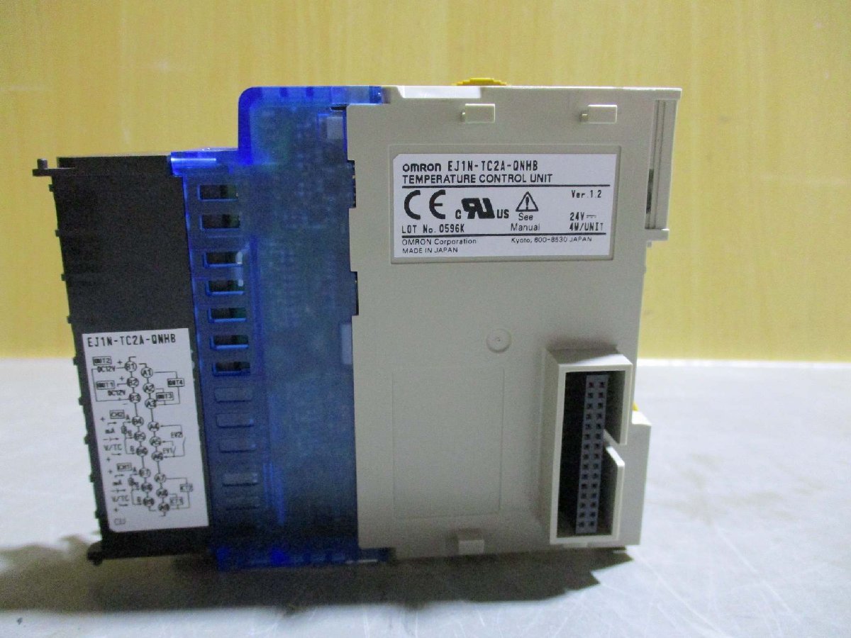 中古 OMRON TEMPERATURE CONTROL UNIT EJ1N-TC2A-QNHB 温度調節計 基本ユニット 4個(R50912BLC042) 中古 OMRON TEMPERATURE CONTROL UNIT EJ1N-TC2A-QNHB 温度調節計 基本ユニット 4個(R50912BLC042)