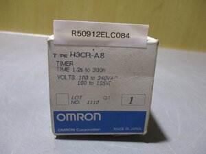 新古 OMRON TIMER H3CR-A8 ソリッドステート・タイマ(R50912ELC084)