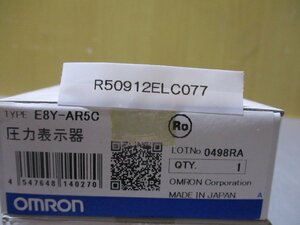 新古 OMRON PRESSURE SENSOR E8Y-AR5C 圧力表示器 2個(R50912ELC077)