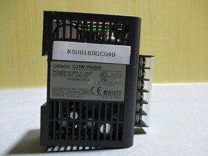 中古 OMRON POWER SUPPLY UNIT CJ1W-PA202(R50916BGC049)