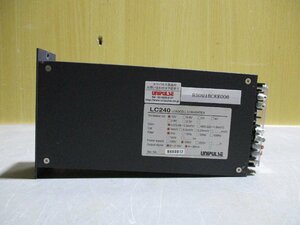 中古 UNIPULSE LOAD-CELL CONVERTER LC-240 低ドリフト・低ノイズロードセルコンバータ(R50916CEE006)