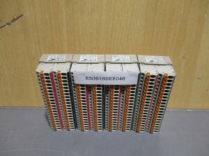 中古 TOGI 東洋技研 コモン端子台 スプリングロック 縦型 PCXV-COM40 4個(R50918BEE046)