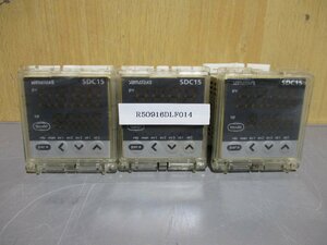 中古 YAMATAKE SDC15 デジタル指示調節計 3個(R50916DLF014)