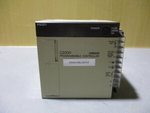 中古 OMRON POWER SUPPLY UNIT C200H-PS221 電源ユニット 100-120/200-240VAC 100VA(R50918BJA010)