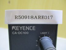 中古 KEYENCE CA-DC100 デジタル画像センサ(R50918ARE017)_画像2