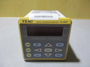 中古 TEAC DIGITAL TRANSDUCER INDICATOR TD-250T(R50918BSD038)